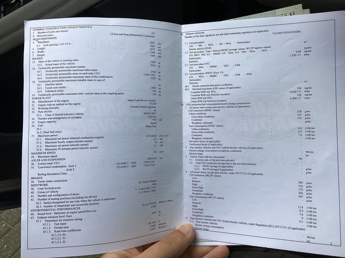 Land Rover Evoque P200 Mild-Hybrid HSE