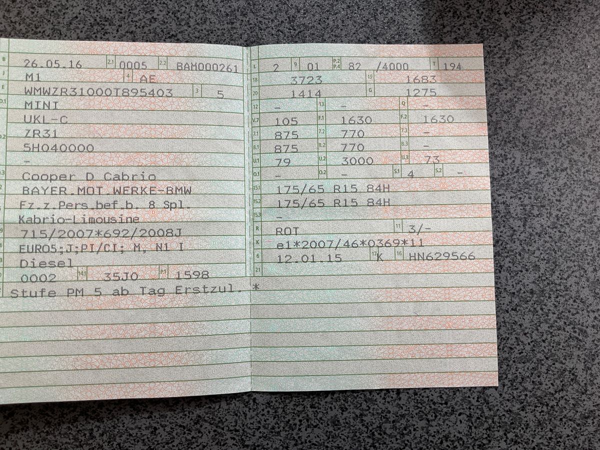 MINI Cabrio Cooper D