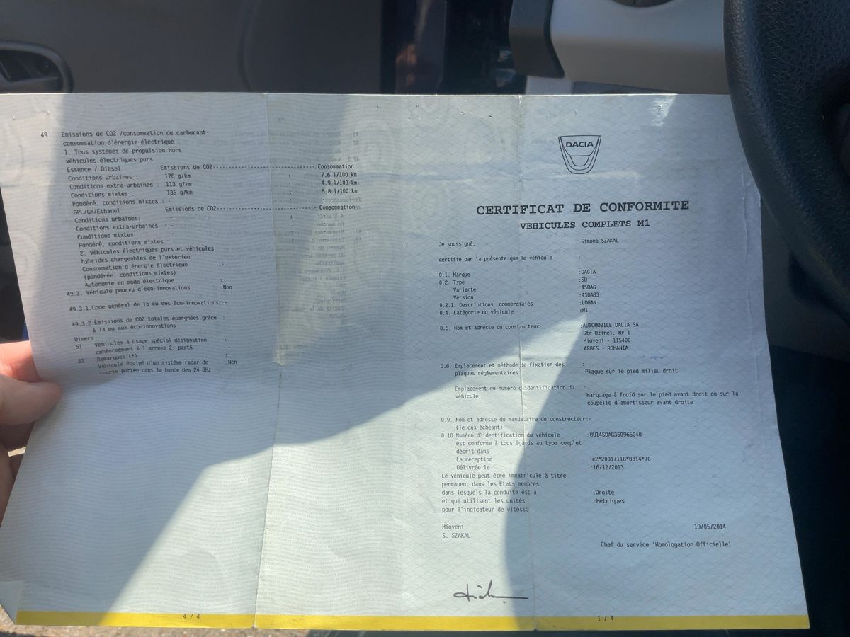 Dacia Logan d'occasion