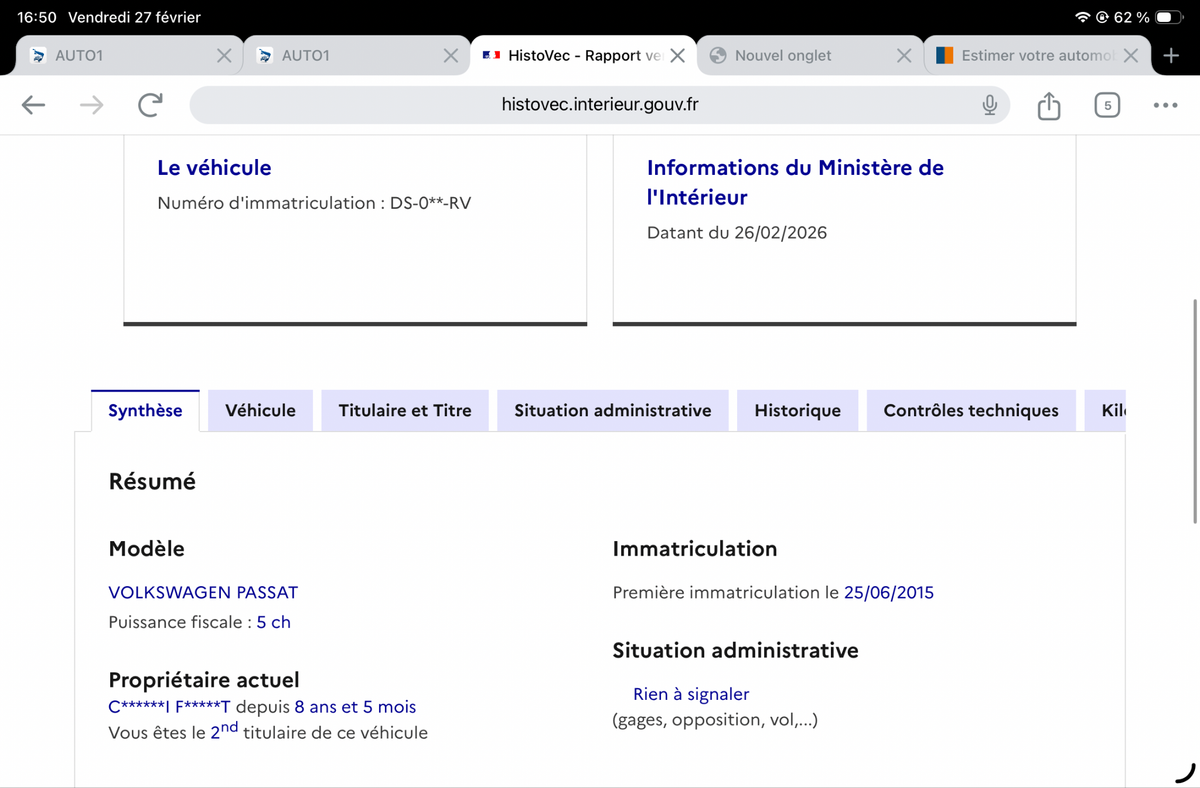 Volkswagen Passat d'occasion