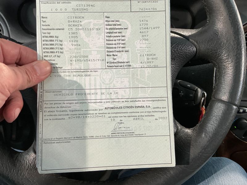 Citroen C5 2.0 HDi SX — zdjęcie 5