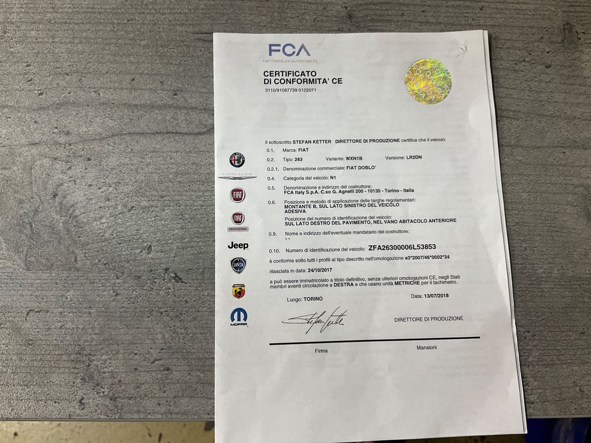 Fiat Doblo d'occasion