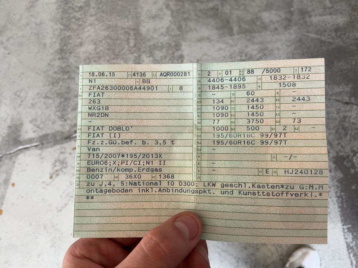 Fiat Doblo 1.4 Turbo SX Kasten