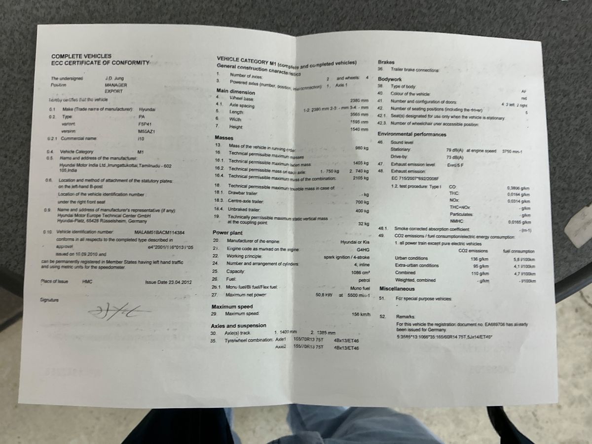 Hyundai i10 d'occasion