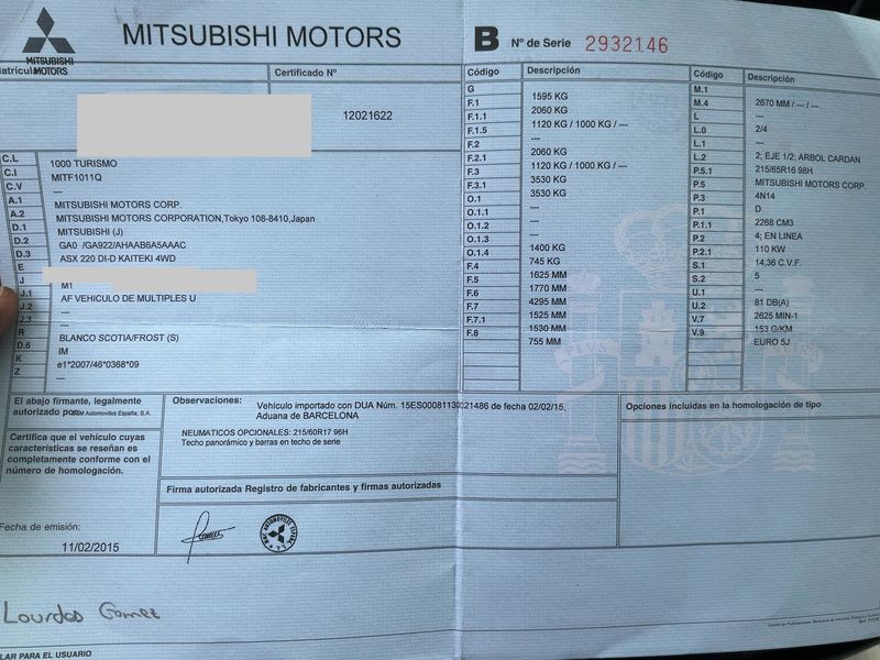 Mitsubishi ASX 2.2 DI-D Kaiteki 4WD — zdjęcie 16