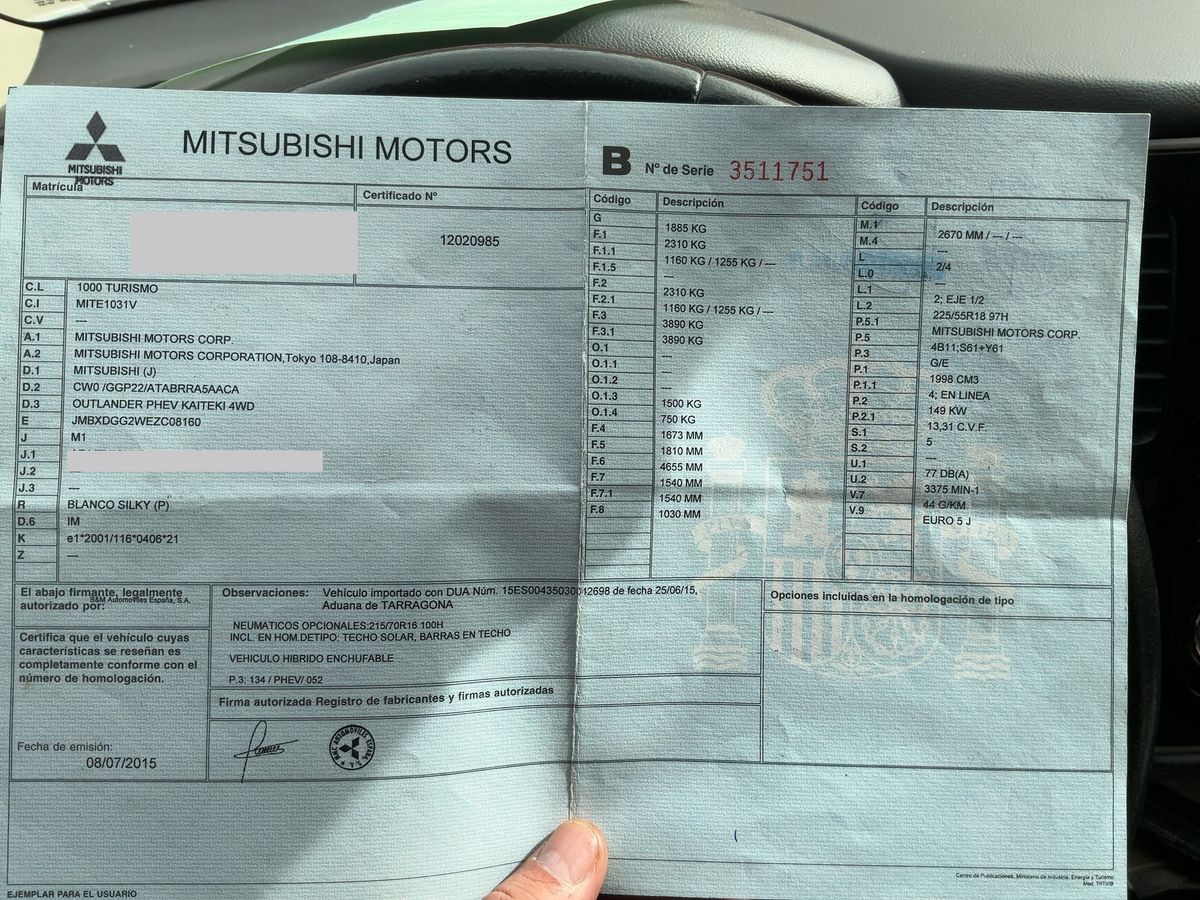 Mitsubishi Outlander d'occasion