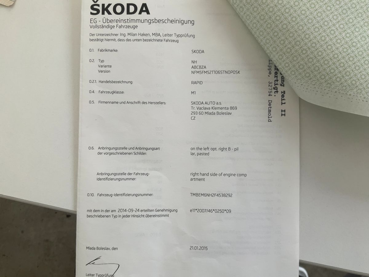Skoda Rapid d'occasion