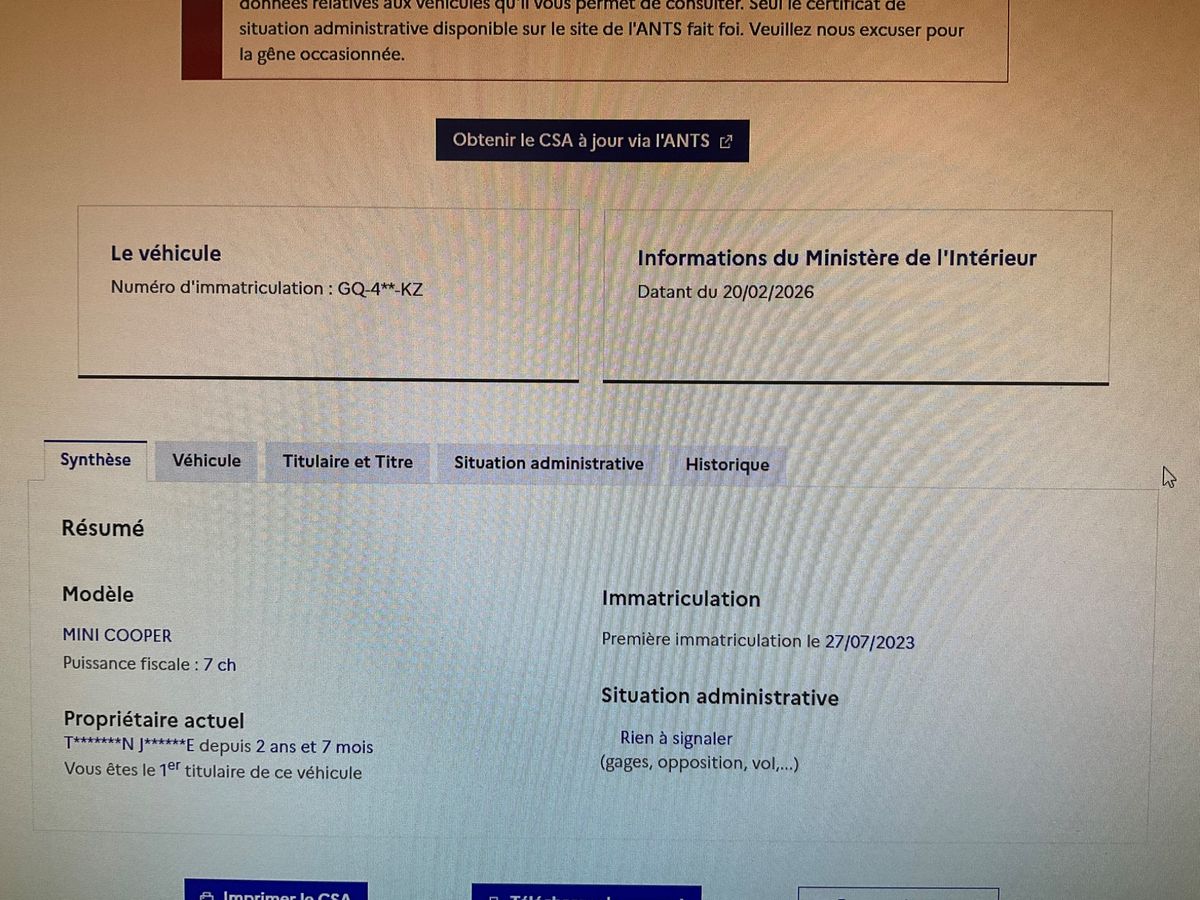 MINI Cooper d'occasion