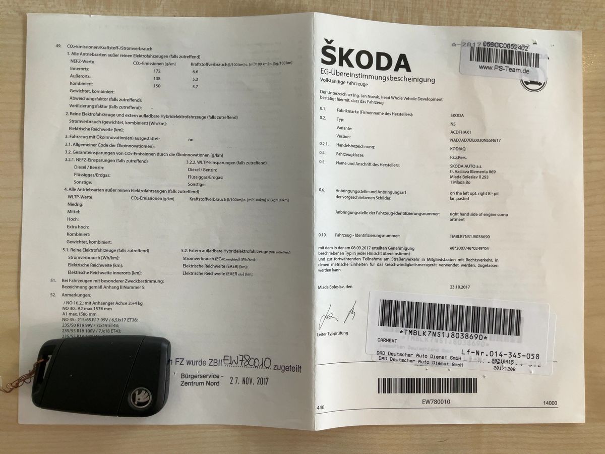 Skoda Kodiaq d'occasion