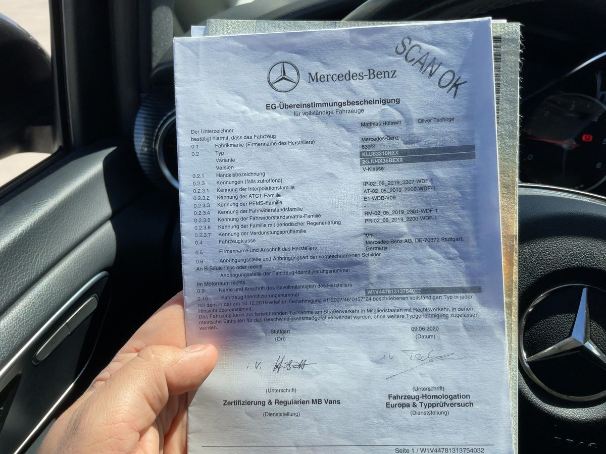 Mercedes-Benz V-Klasse d'occasion