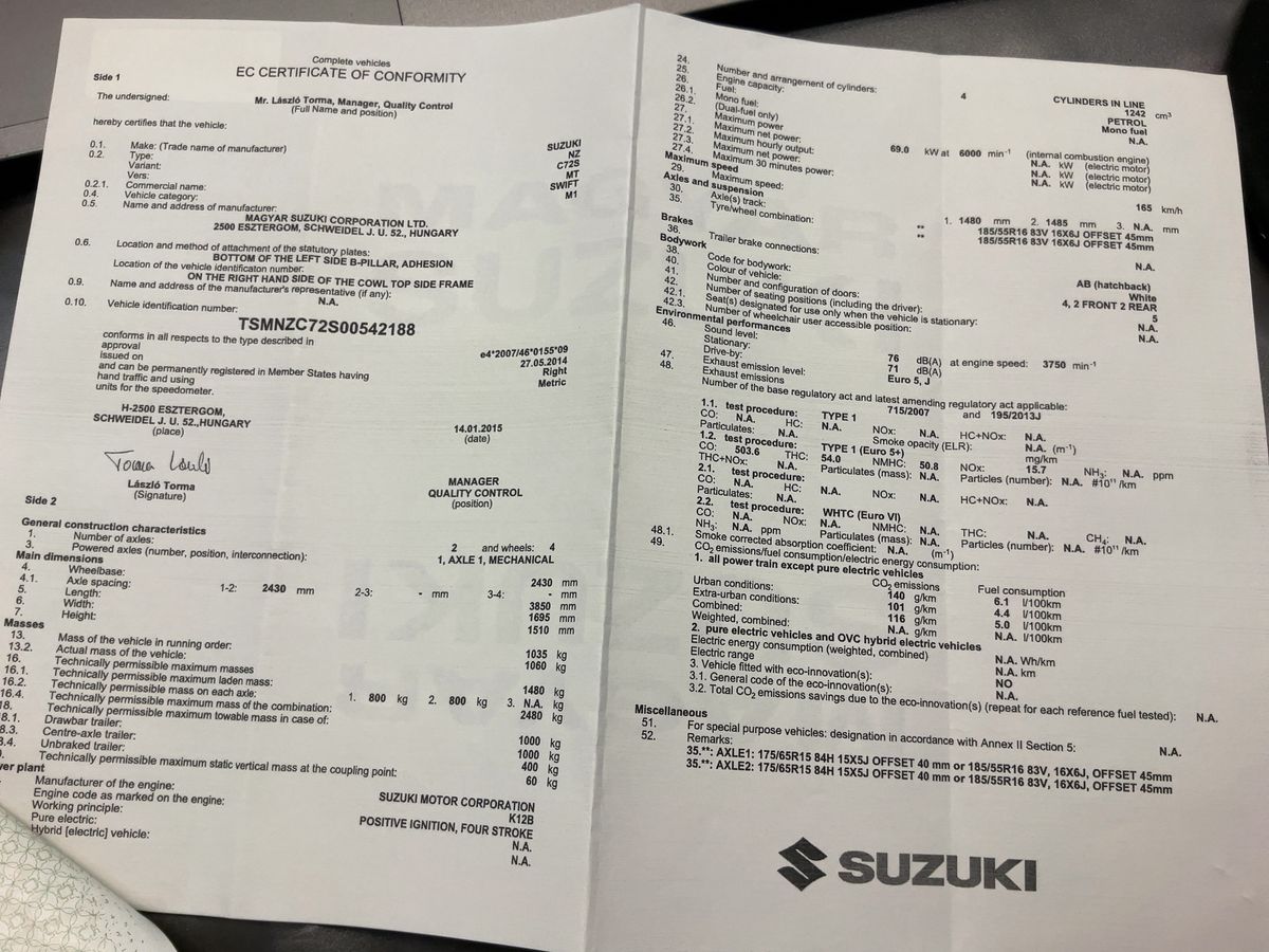 Suzuki Swift d'occasion