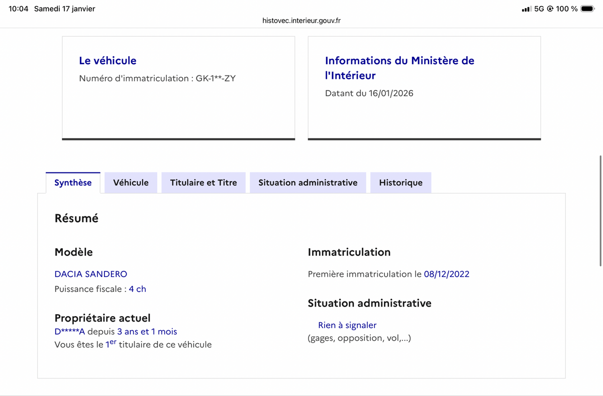 Dacia Sandero d'occasion