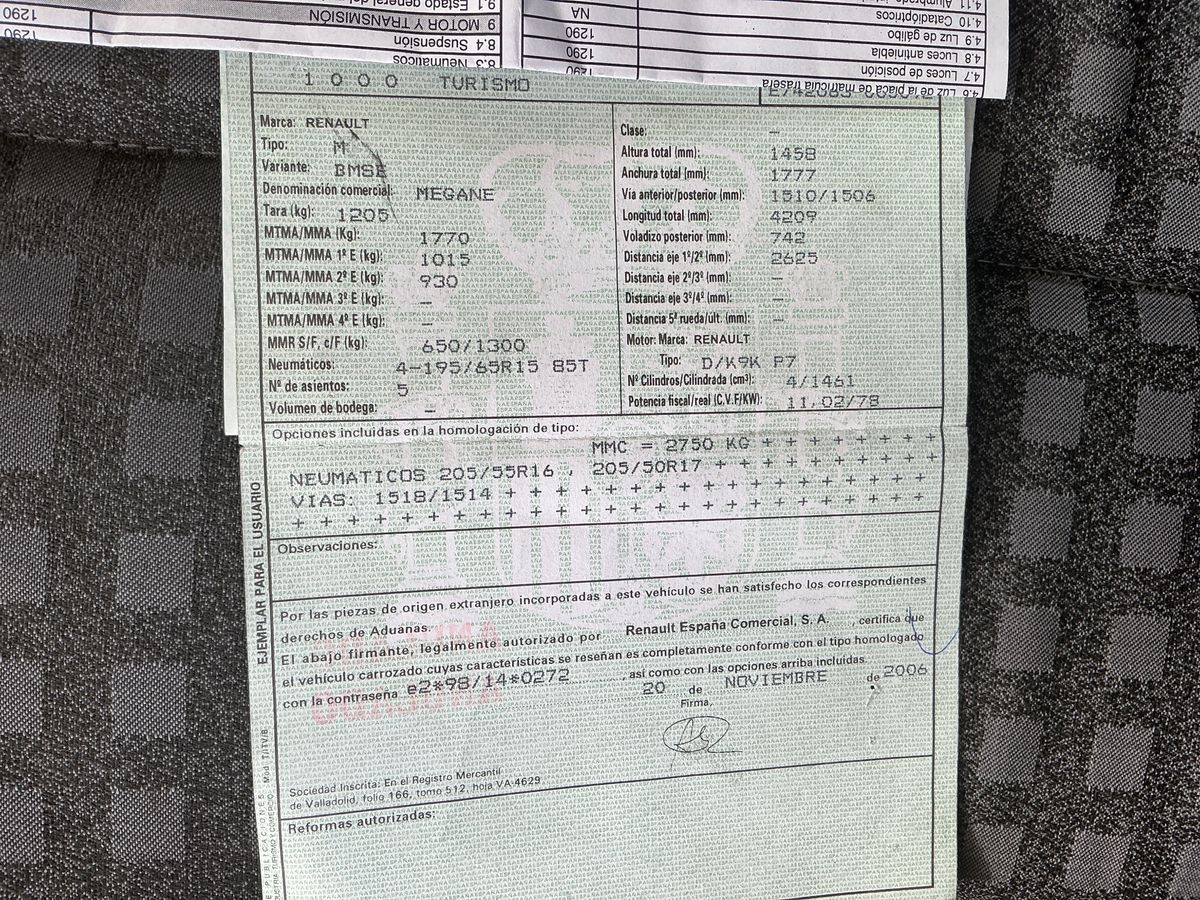 Renault Megane d'occasion