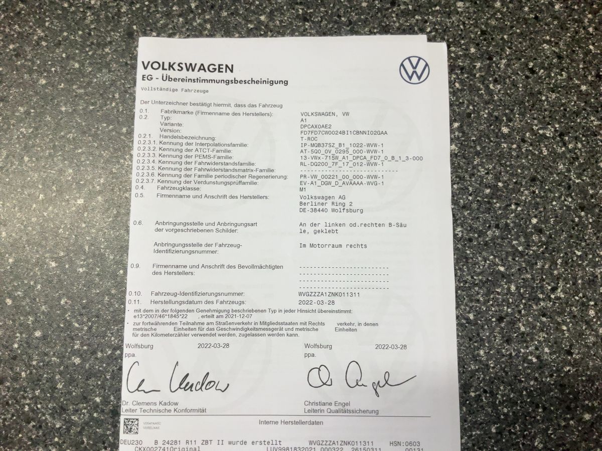 Volkswagen T-Roc d'occasion