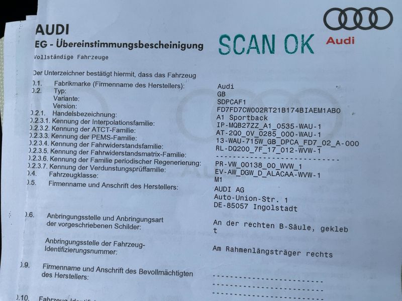 Audi A1 Sportback 35 TFSI S line 2022 – снимка 21