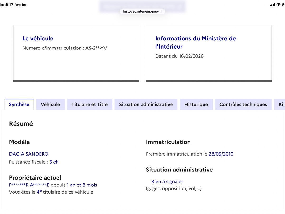 Dacia Sandero d'occasion