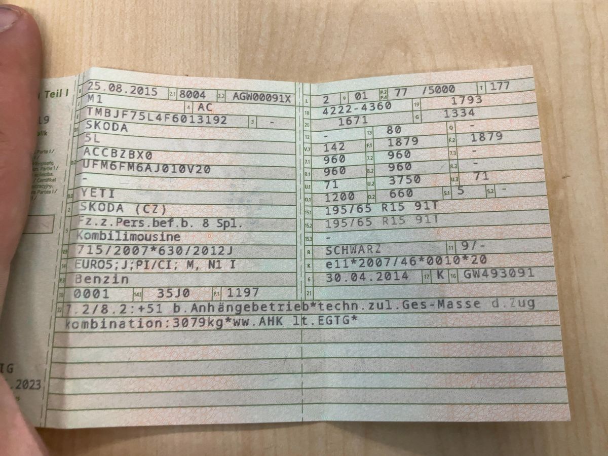 Skoda Yeti 1.2 TSI Active