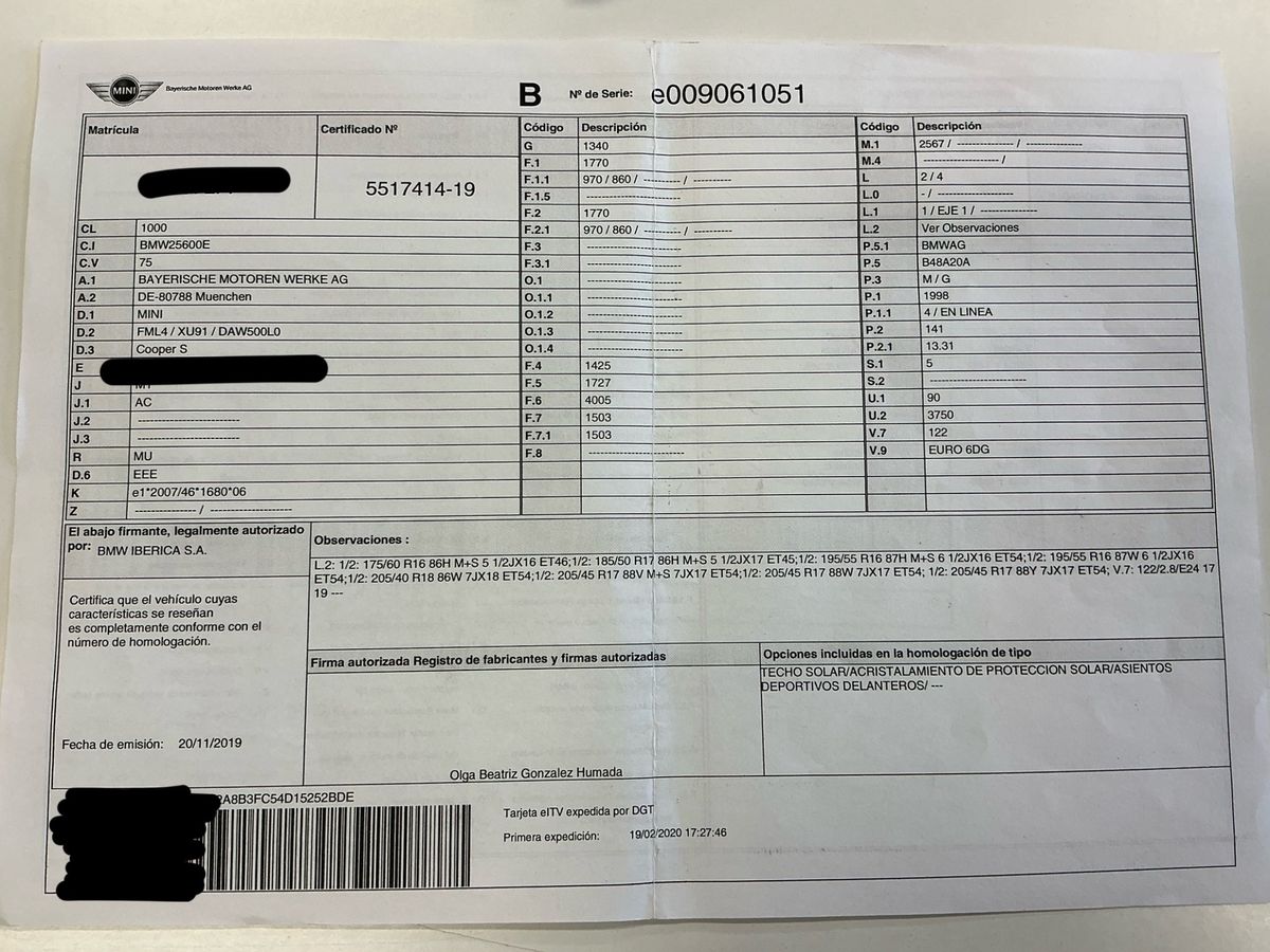 MINI Cooper d'occasion