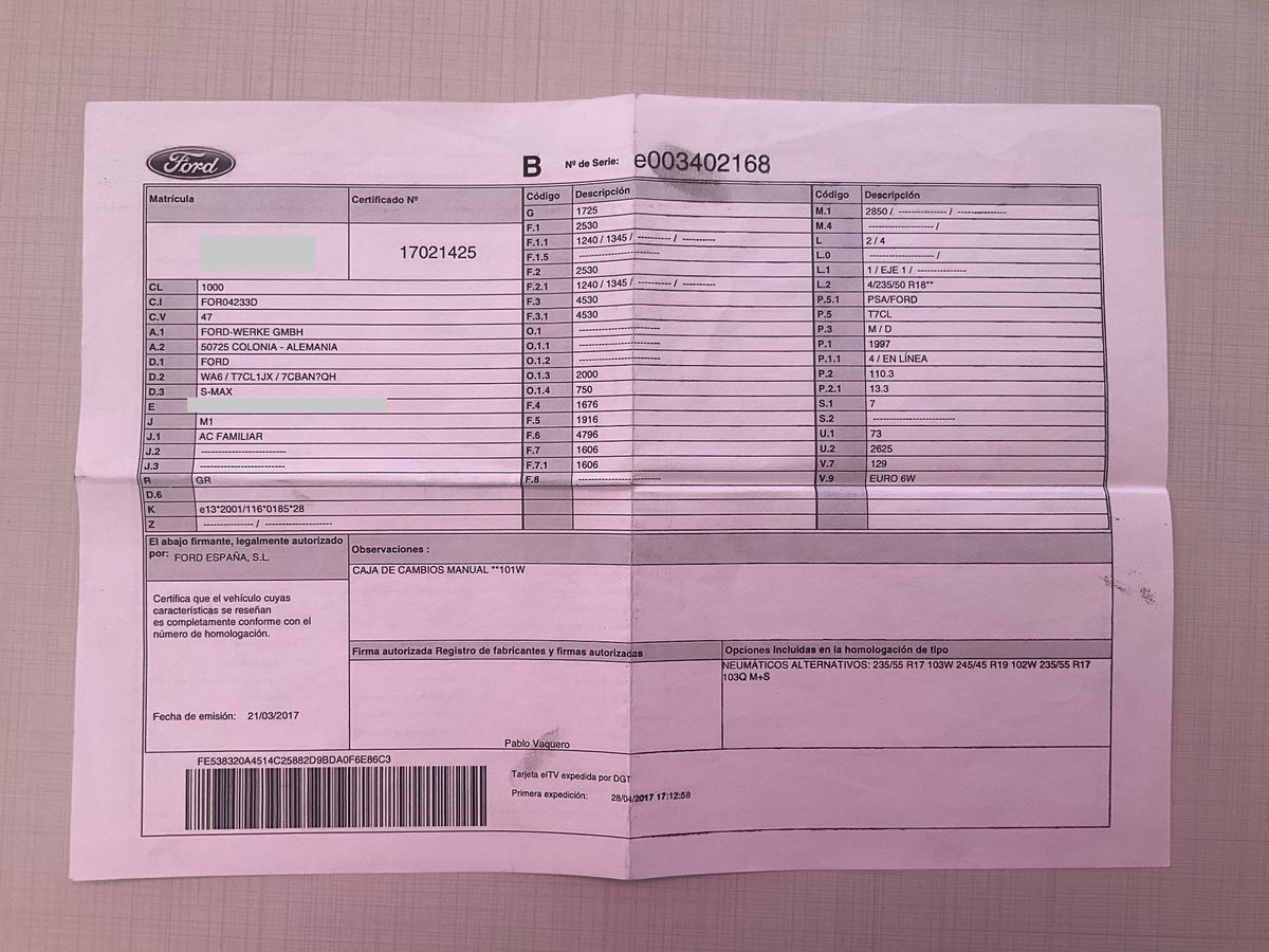 Ford S-Max d'occasion
