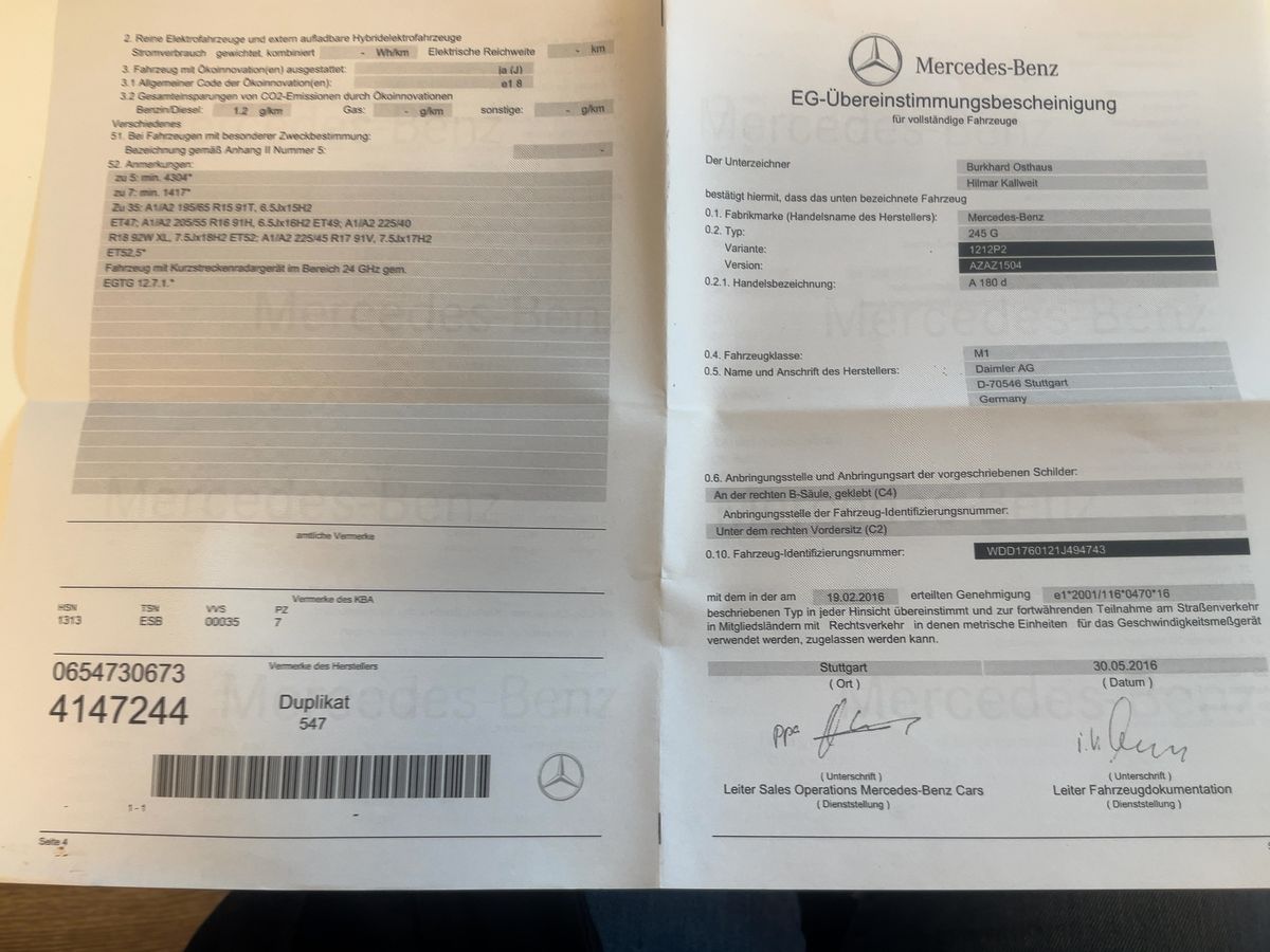 Mercedes-Benz A-Klasse d'occasion