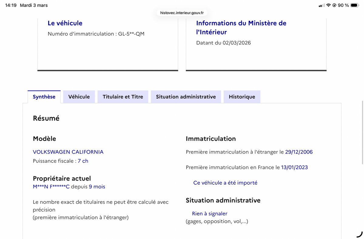 Volkswagen T5 d'occasion