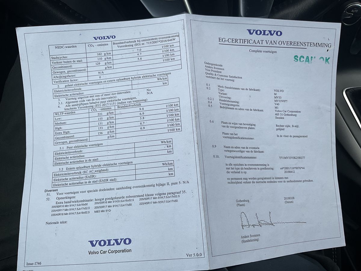 Volvo V40 d'occasion