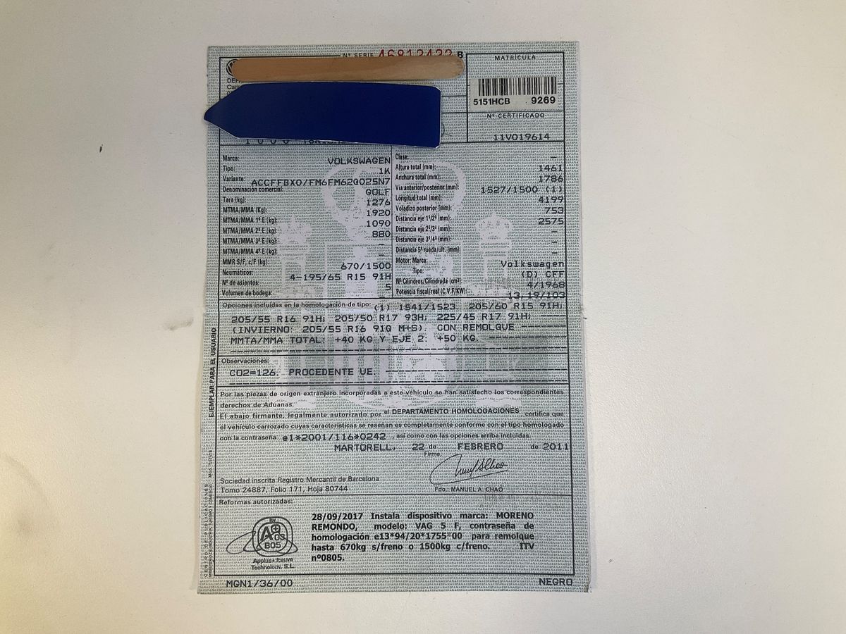 Volkswagen Golf VI 2.0 TDI Advance