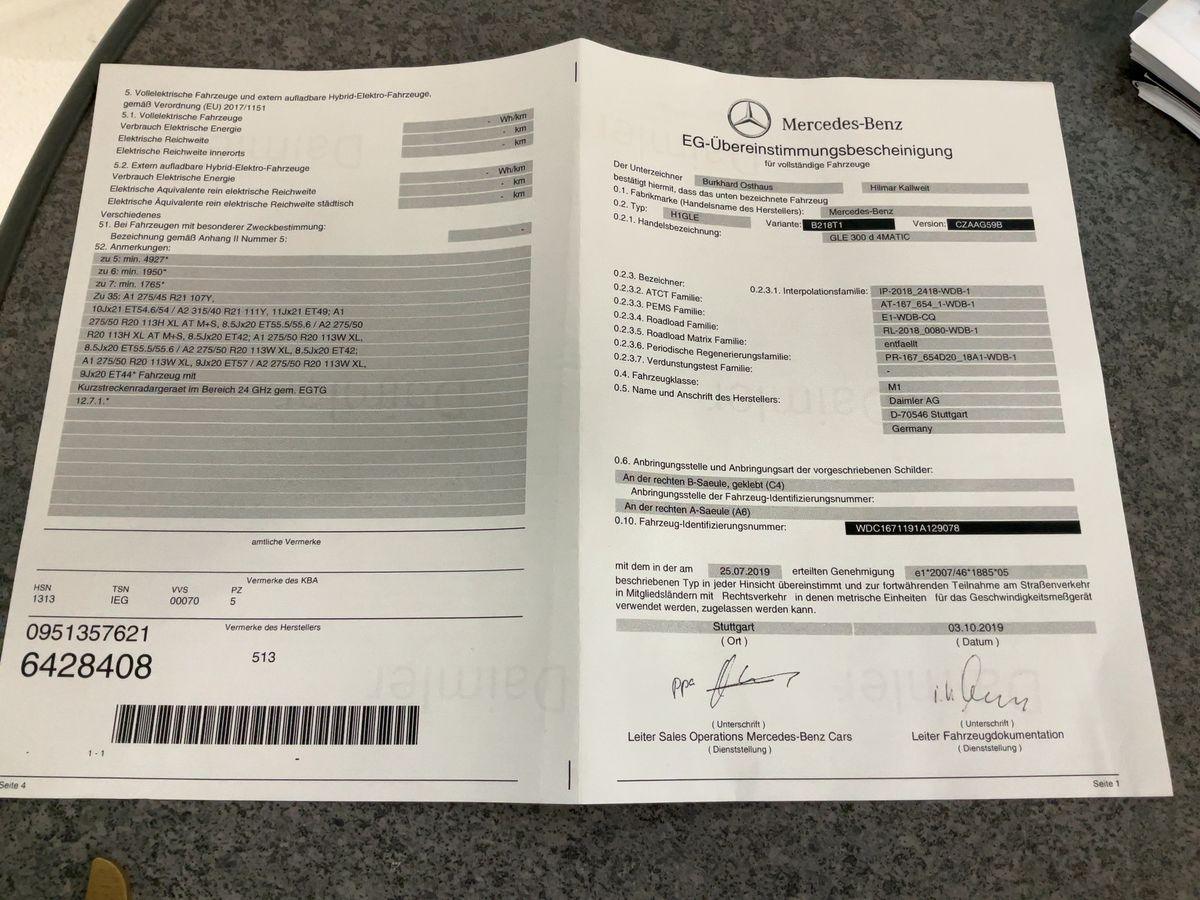 Mercedes-Benz GLE-Klasse d'occasion