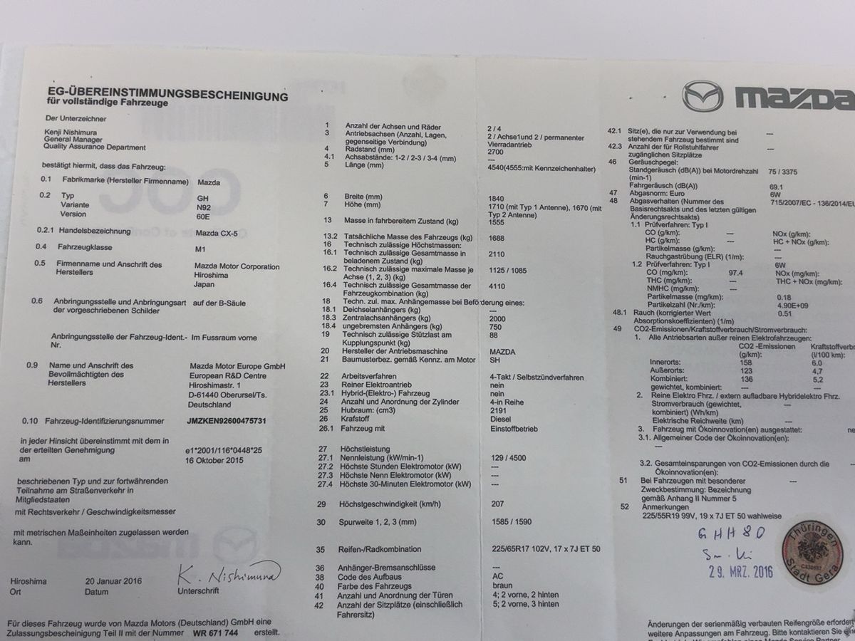 Mazda CX-5 d'occasion