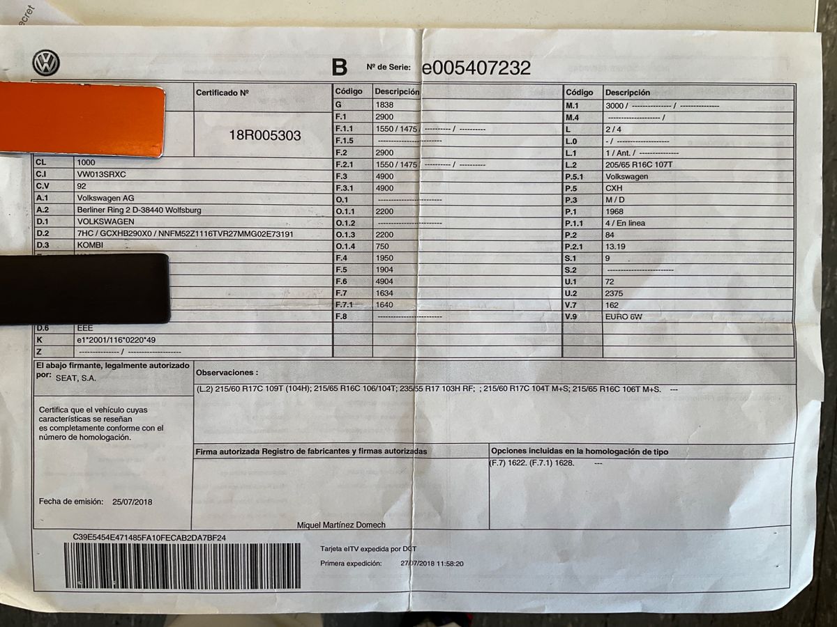 Volkswagen T6 d'occasion