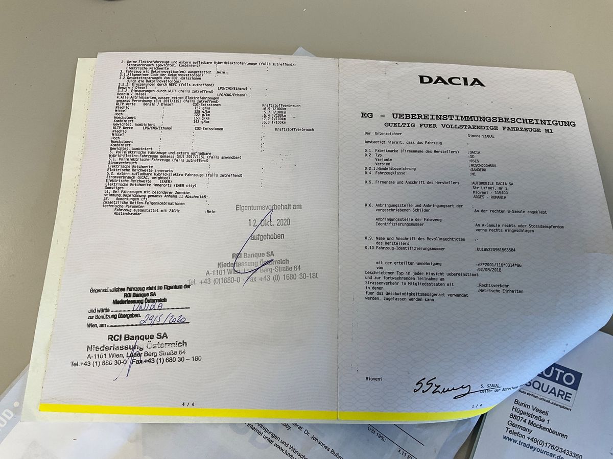 Dacia Sandero d'occasion