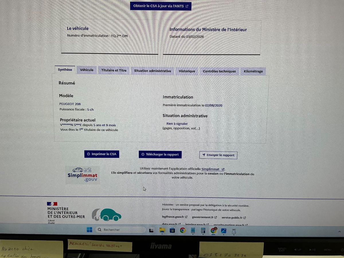 Peugeot 208 d'occasion