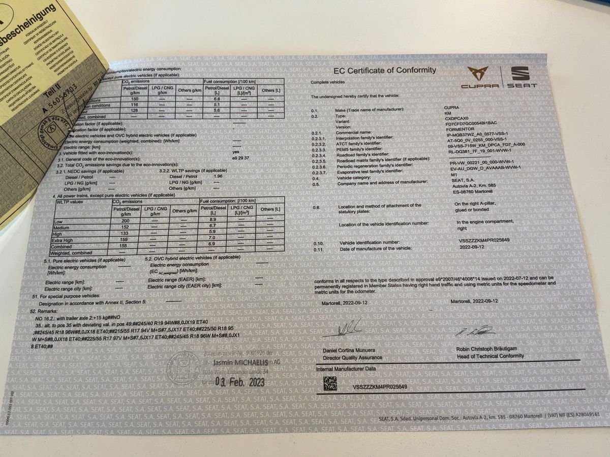 Cupra Formentor d'occasion