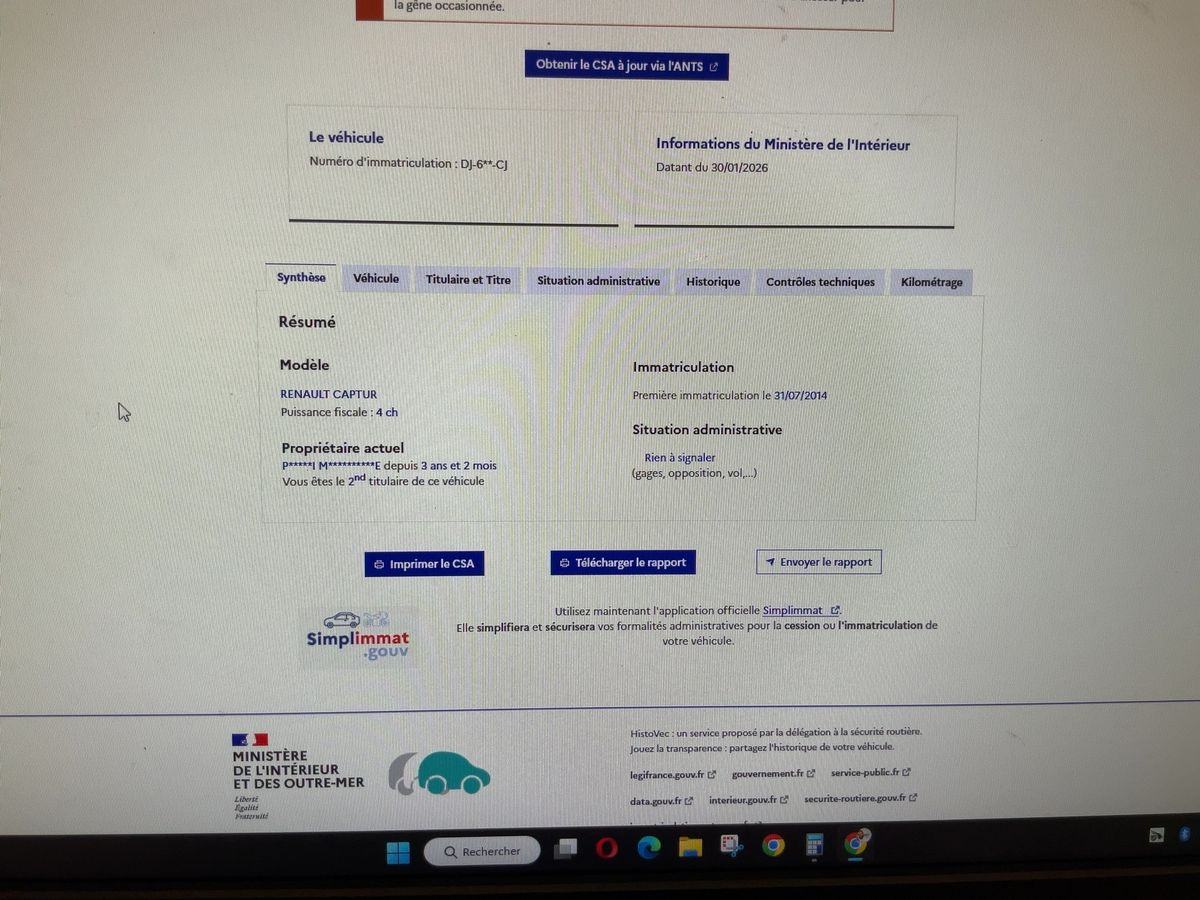 Renault Captur d'occasion