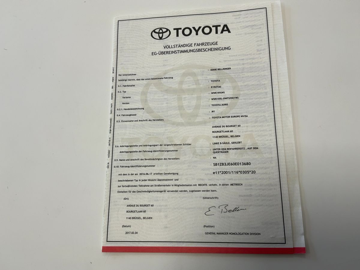 Toyota Auris d'occasion