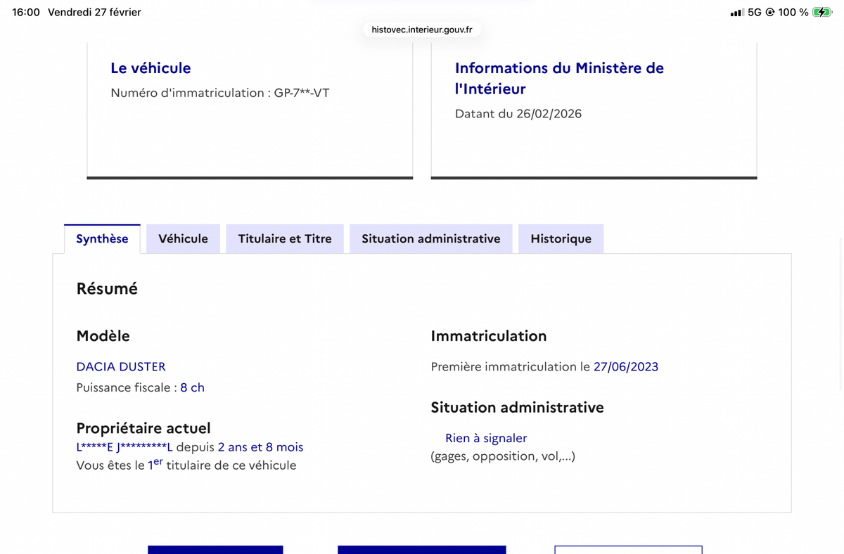 Dacia Duster d'occasion