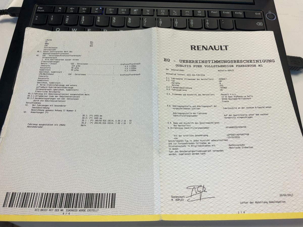 Renault Twingo d'occasion