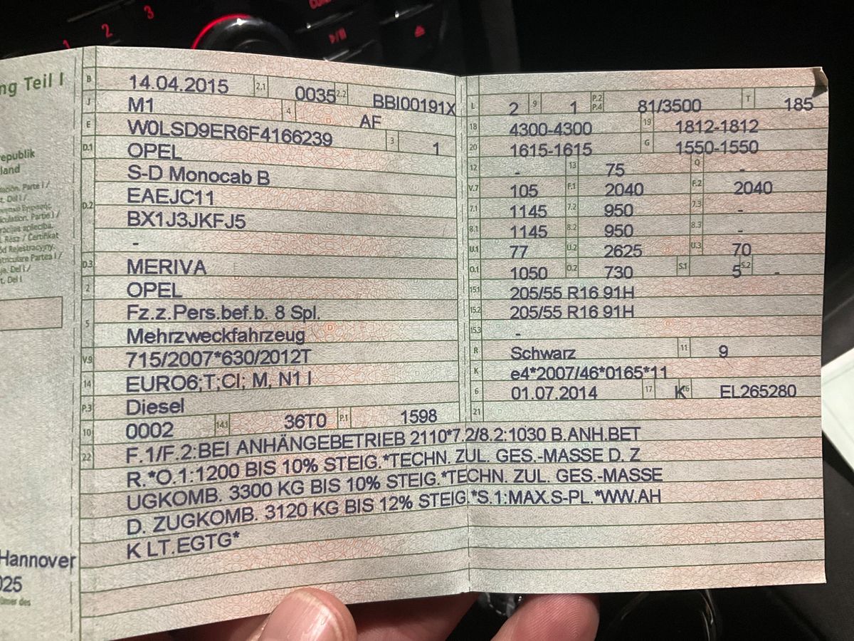 Opel Meriva d'occasion