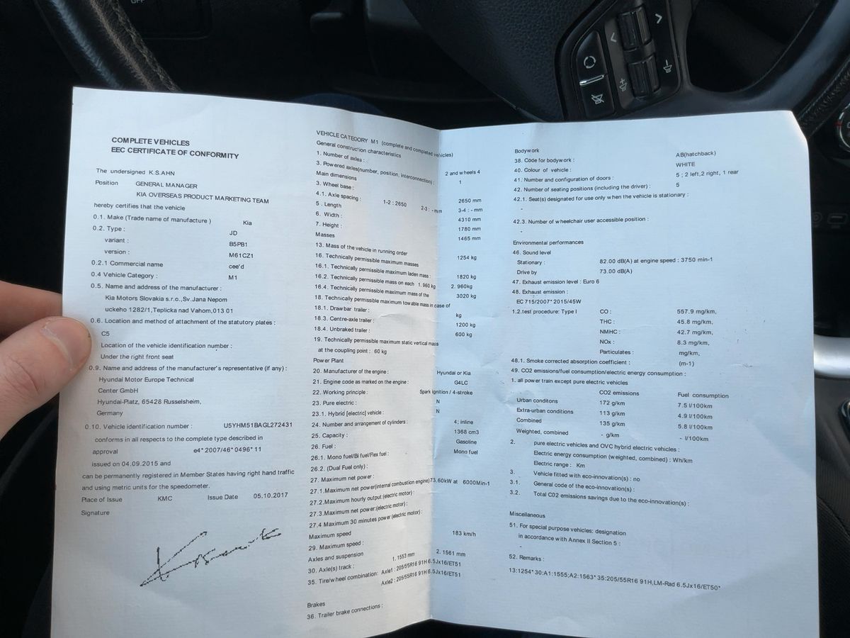 Kia cee'd d'occasion