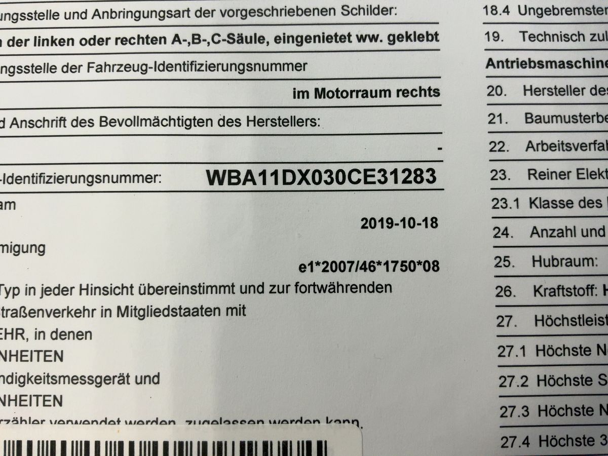 BMW 5er d'occasion