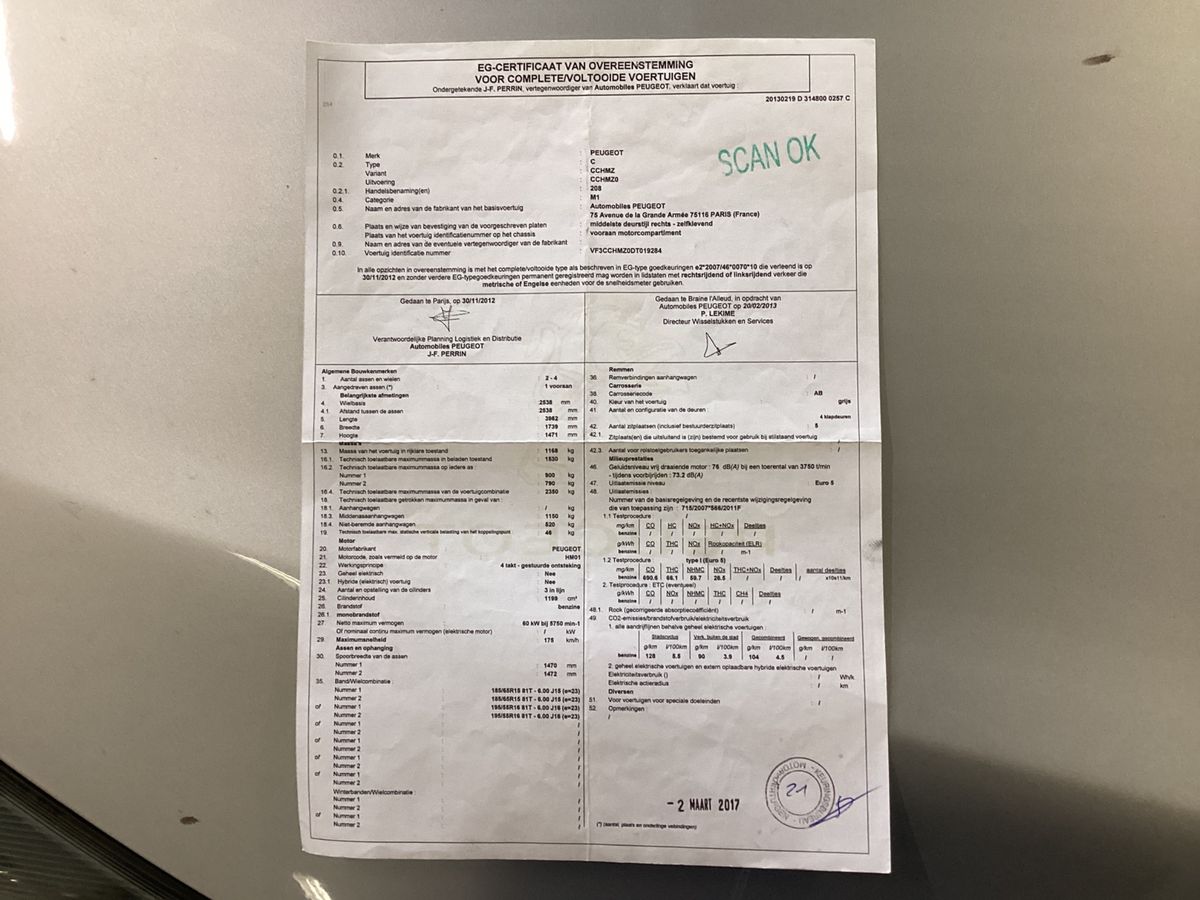 Peugeot 208 1.2 VTi Allure