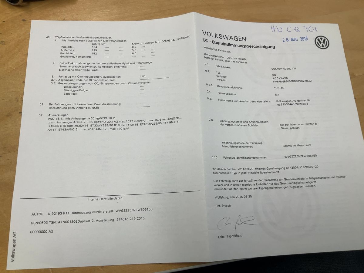 Volkswagen Tiguan d'occasion