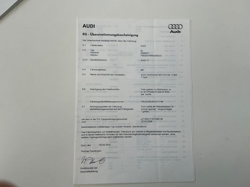 Audi TT 2.0 TFSI Roadster — zdjęcie 16