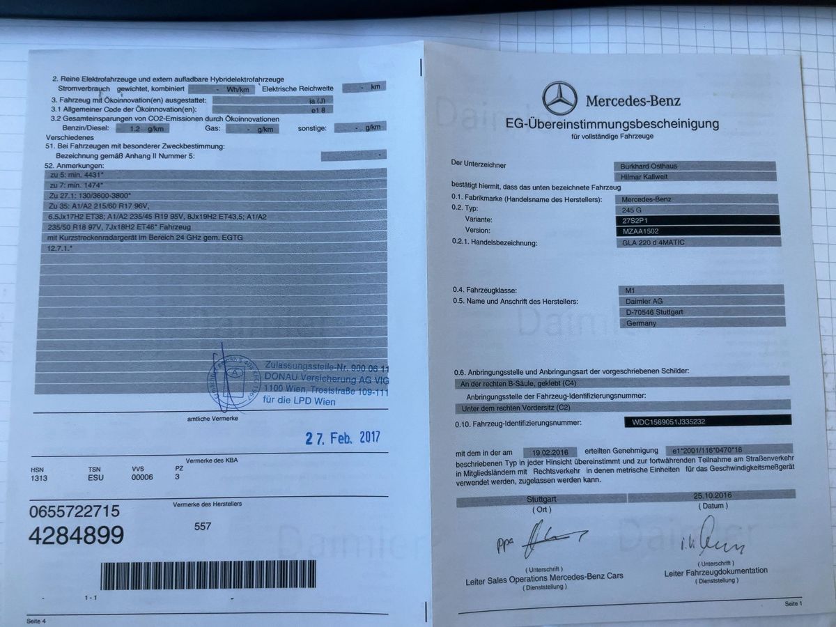 Mercedes-Benz GLA-Klasse d'occasion