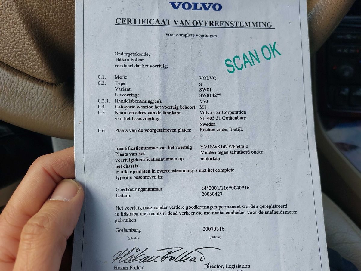 Volvo V70 2.4 D Edition Comfort