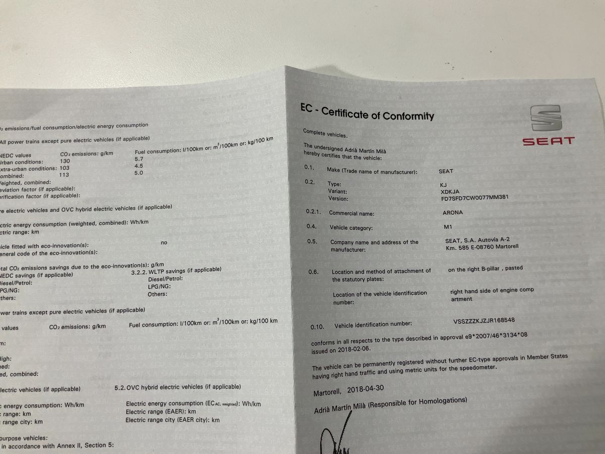 Seat Arona d'occasion