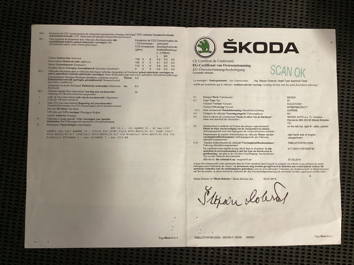 Skoda Superb 1.6 TDI Ambition