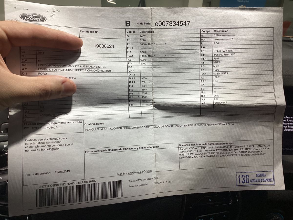 Ford Ranger 2.0 TDCi Doppelkabine 4x4 Wildtrak