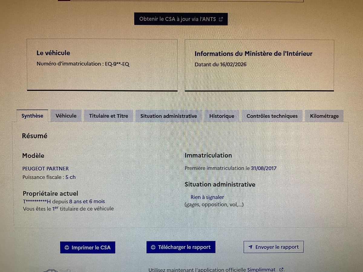 Peugeot Partner d'occasion