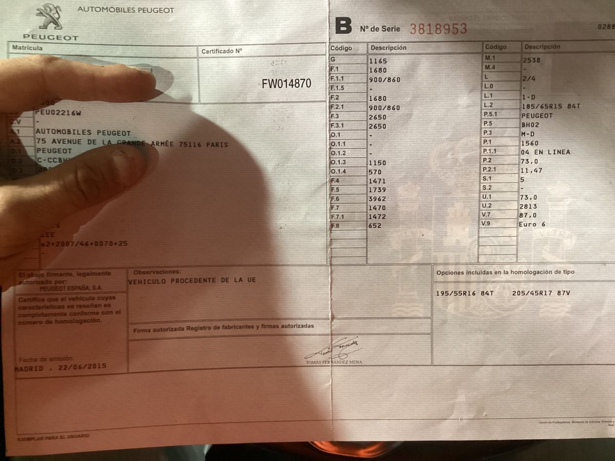 Peugeot 208 1.6 Blue-HDi Allure